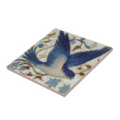 Carreau Oiseau bleu en vol (Côté)