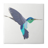 Carreau Oiseau bleu et vert de ronflement (Devant)