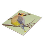 Carreau Oiseau, Cèdre, Carrelage en céramique (Côté)