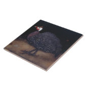 Carreau Oiseau de Guineafowl moucheté (par Jan Mankes) (Côté)