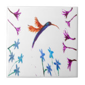 Carreau Oiseau de mer Floral (Devant)