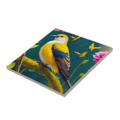 Carreau Oiseau doré (Côté)