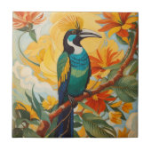 Carreau Oiseau du paradis (Devant)