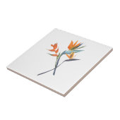 Carreau Oiseau du Paradis tropical (Côté)