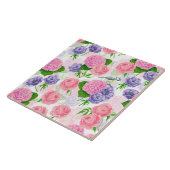 Carreau Oiseau et fleurs (Côté)