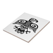 Carreau Oiseau indigène de totem (Côté)
