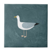 Carreau Oiseau marin vert (Devant)