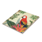 CARREAU OISEAU TROPICALE DE PARROT 8 (Côté)