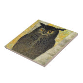 Carreau Oiseaux blancs et cornes Katsuda Yukio (Côté)