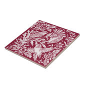 Carreau Oiseaux de Bourgogne Chardon Forêt Florale (Côté)