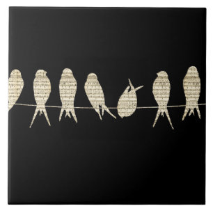 Carreau Oiseaux musicaux