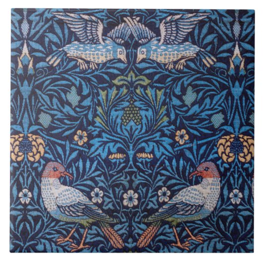 Carreau Oiseaux, William Morris (Devant)