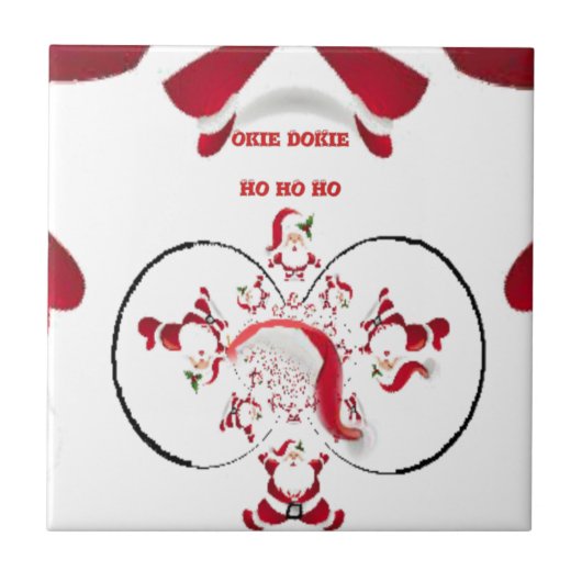 Carreau Oki Dokie Santa ! (Devant)