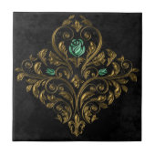 Carreau Old Gold Emerald (Devant)