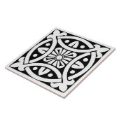 Carreau Old Time Classic: Black and White Traditional (Côté)