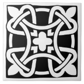 Carreau Old Time Classic Black and White Traditional (Devant)