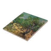 Carreau Olive Grove par Vincent van Gogh (Côté)