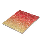 Carreau Ombre ardent avec l'effet de parties scintillantes (Côté)