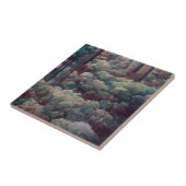 Carreau Ombre bois vert et marron (Côté)