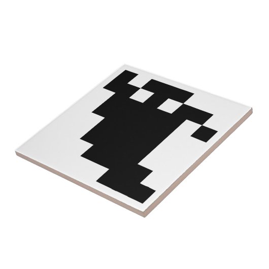 Carreau Ombre de fantôme en pixel 8 bits (Côté)