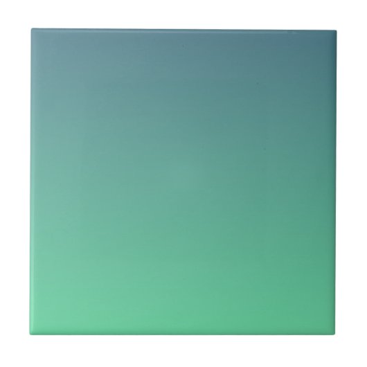 Carreau Ombre verte de menthe Turquoise moderne (Devant)