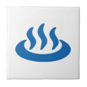 Carreau Onsen ♨ Hot Spring 温 泉 Japonais (Devant)