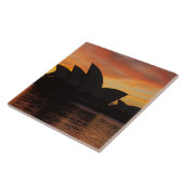 Carreau Opéra de Sydney à l'aube, Sydney, Nouveau-Sud (Côté)