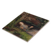 Carreau Ophélie par John Everett Millais (Côté)