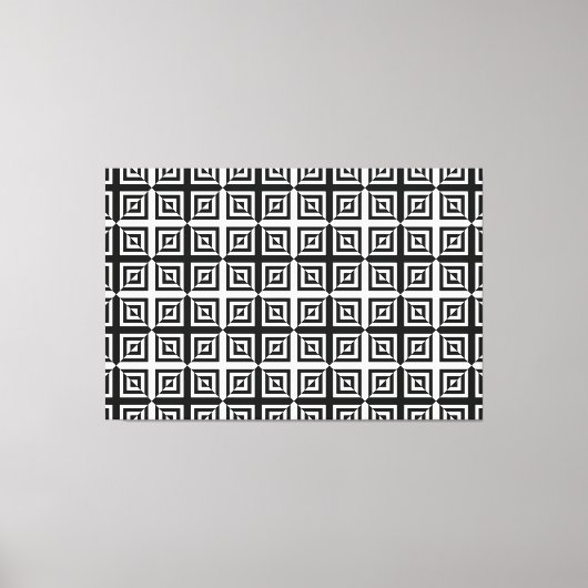 carreau optique toile enveloppée (Recto)