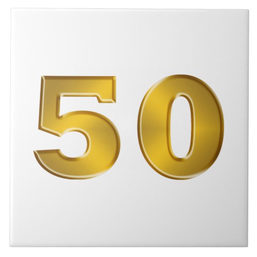 Carreau Or 50e (Devant)