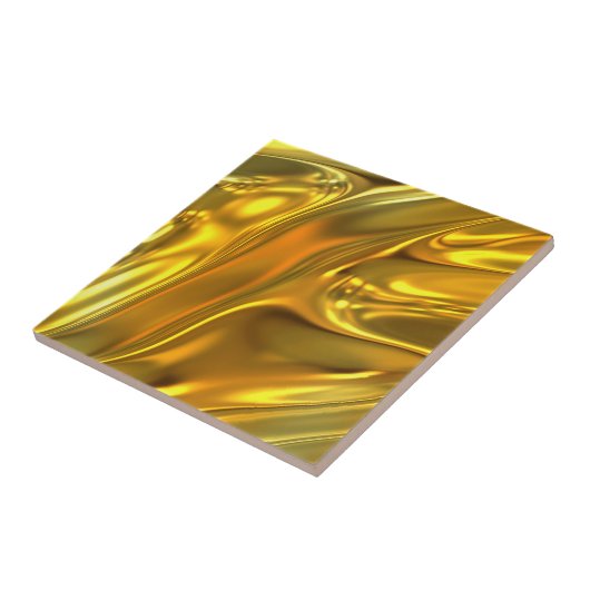 Carreau Or liquide abstrait (Côté)