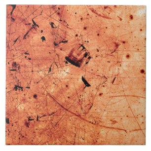 Carreau Orange abstrait grunge art contemporain