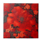 Carreau Orange Blooms (Devant)