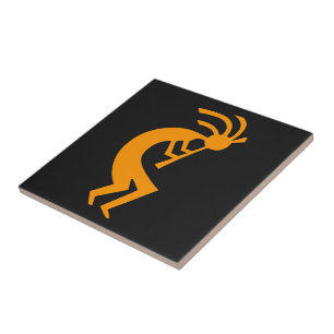 Carreau Orange de Kokopelli