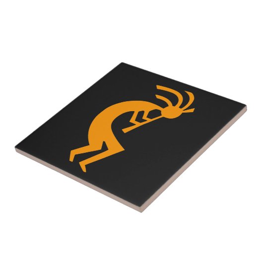 Carreau Orange de Kokopelli (Côté)