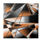 Carreau Orange dégradé couleur remplissage conception méca (Devant)