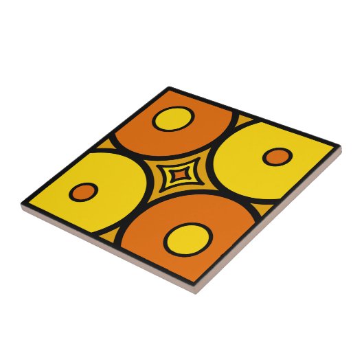 Carreau Orange et citron (Côté)