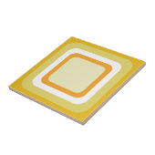 Carreau Orange Jaune Blanc Rétro (Côté)