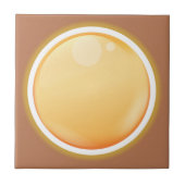 Carreau Orange pâle (Devant)