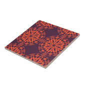 Carreau Orange purple cool, unique (Côté)