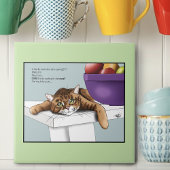 Carreau Orange Tabby Cute Traitements