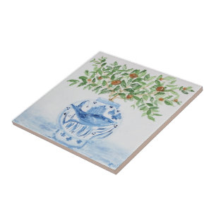 Carreau Orange Tree Topio Ginger Jars Jar Art