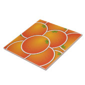 Carreau Oranges funky (Côté)