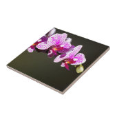 Carreau Orchidées roses, romantique tropical floral (Côté)