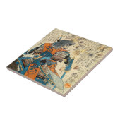 Carreau Orenji samouraï (Côté)