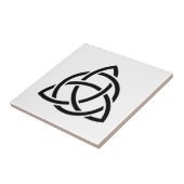 Carreau Original Celtic Triquetra Knot black icon (Côté)