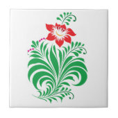 Carreau Ornamental Floral Flower Design – Elegant (Devant)