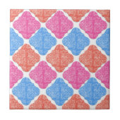 Carreau Ornate Patchwork Diamonds Pattern (Devant)