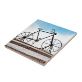Carreau Ornement arabesque élégant (Côté)