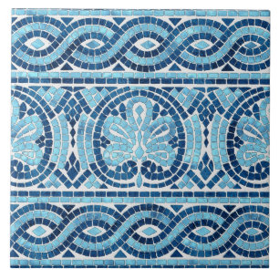 Carreau Ornement de mosaïque grecque